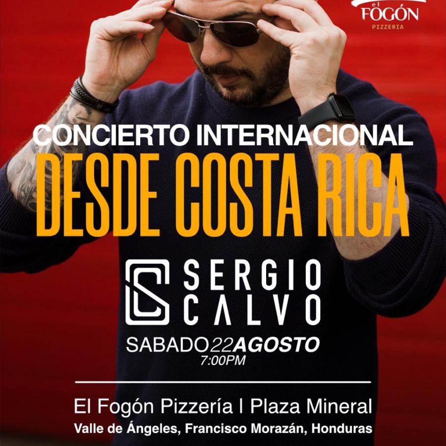 Concierto acústico con el Artista Sergio Calvo desde Costa Rica