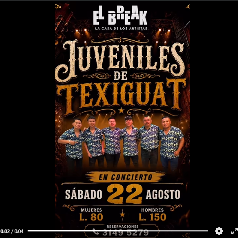 Juveniles de Texiguat en vivo 