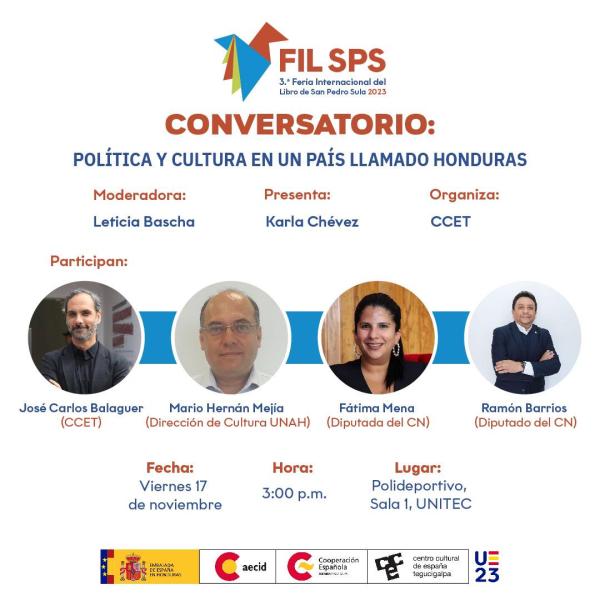 Conversatorio: Política y Cultura en un país llamado Honduras 