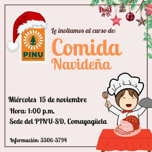 Curso de Comida Navideña 