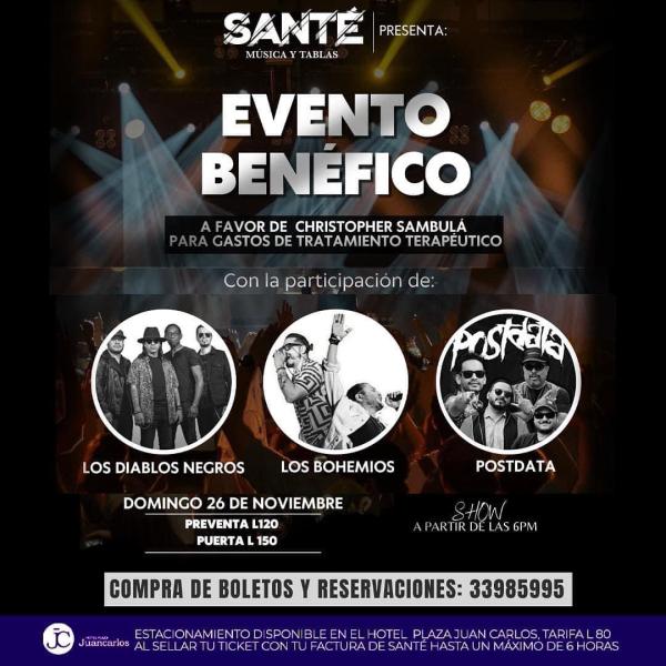 Evento Benéfico a favor de Christopher Sambulá 