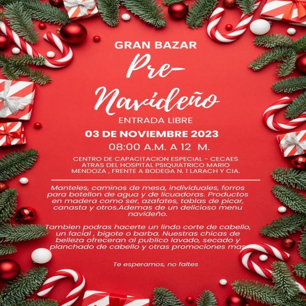 Gran Bazar Pre – Navideño 
