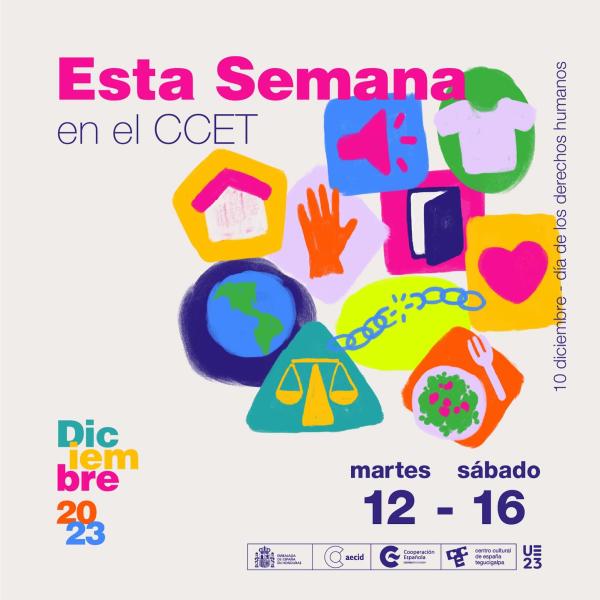 Te invitamos a unirte en nuestra última semana de actividades de 2023 en el CCET