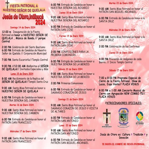Fiesta Patronal, en Jesús de Otoro, Intibucá 
