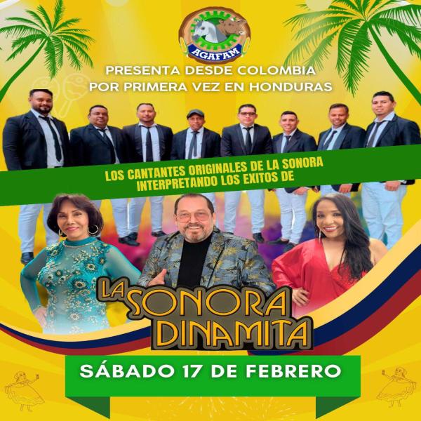 La Sonora Dinamita en la Feria AGAFAM 2024