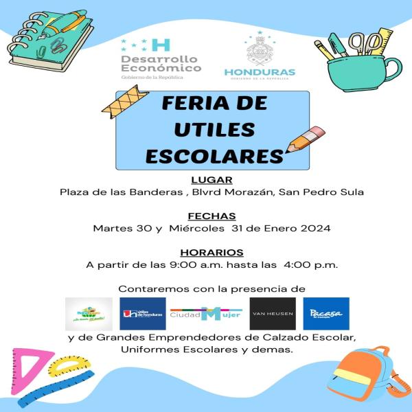 Feria de Útiles Escolares y más – SPS 