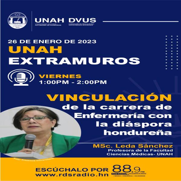 Vinculación de la Carrera de Enfermería con la diáspora hondureña