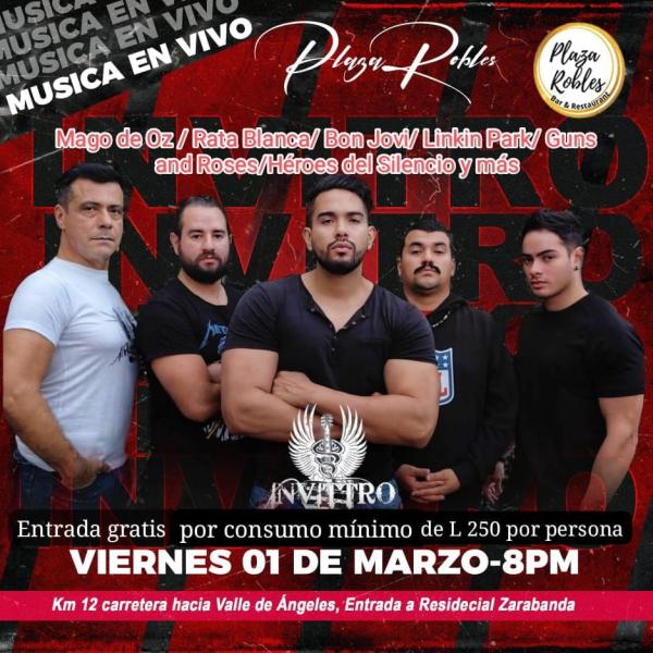 Música en vivo en Plaza Robles 