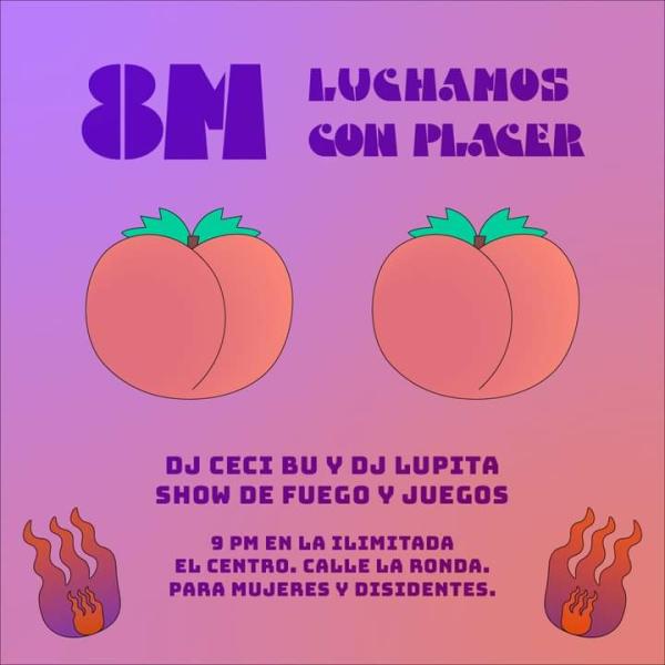 8M Luchamos con placer 