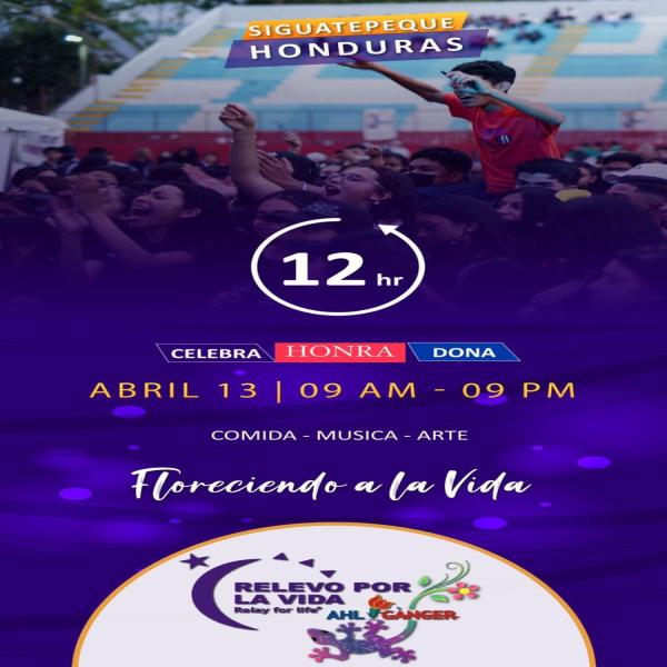 Relevo por la vida en Siguatepeque