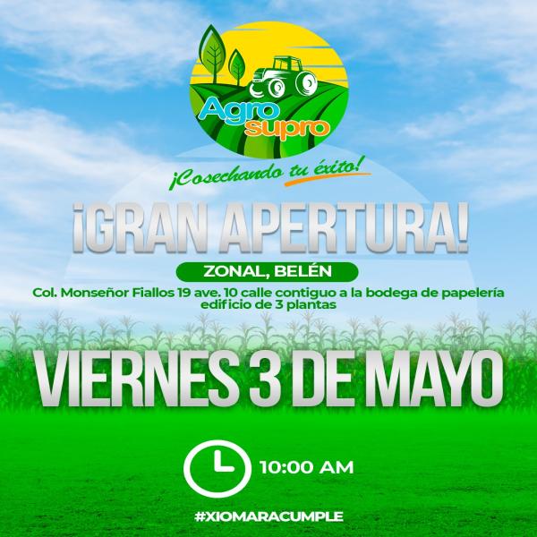 Gran apertura de Agrosupro Zonal Belén