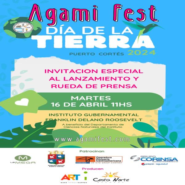 Lanzamiento y Rueda de Prensa Agami Fest - Puerto Cortes 2024