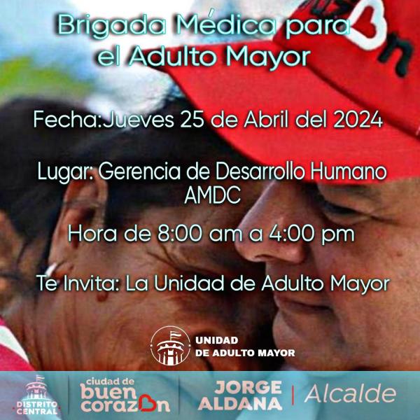 Brigada médica para el Adulto Mayor – TGU 