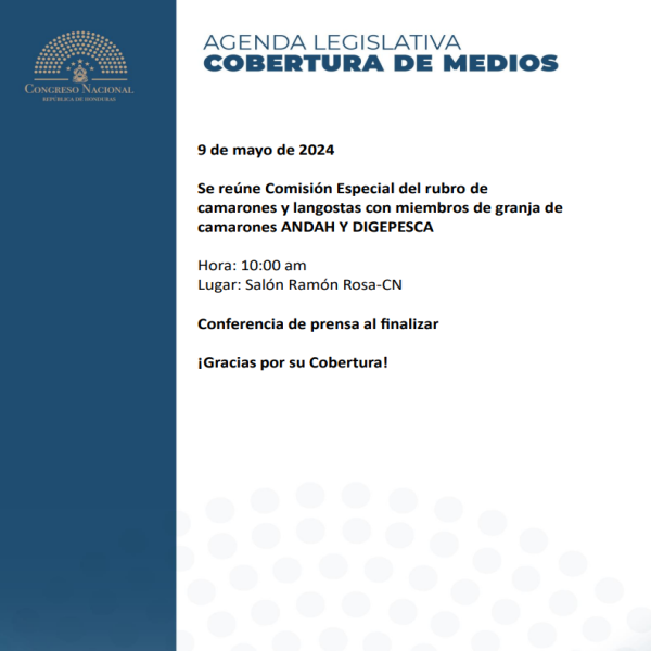 Comisión de Camarón del CN se reúne con ANDAH y DIGEPESCA