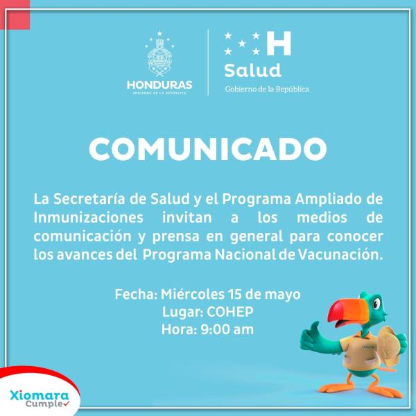 Avances del Programa Nacional de Vacunación 
