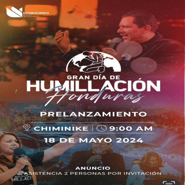 Gran día de humillación por Honduras