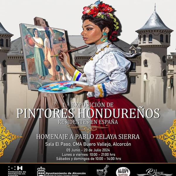 1ra exposición de Pintores Hondureños residentes en España 