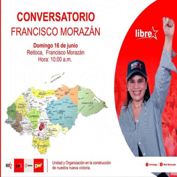 Conversatorio con Rixi Moncada – Reitoca, Francisco Morazán 