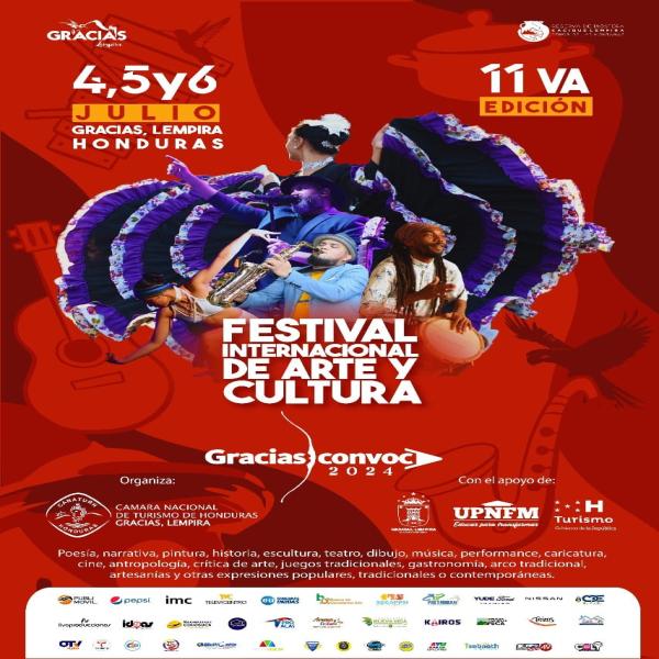 Festival Internacional de Arte y Cultura Gracias Convoca 2024