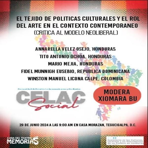 Foro: El tejido de políticas culturales y el rol del arte en el contexto contemporáneo - CELAC Social 