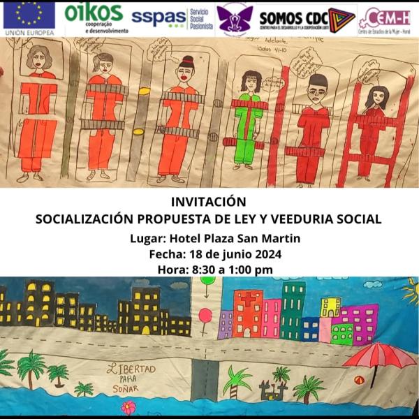 Invitación: Socialización de la Propuesta de Ley y Veeduría Social 