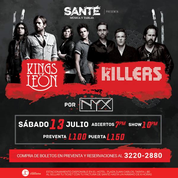 Especial dedicado a dos emblemáticas bandas de la escena Indie: Kings Of Leon & The Killers