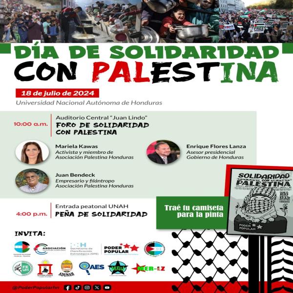 Foro de solidaridad con Palestina 