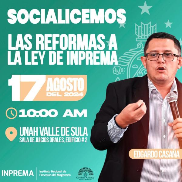 Socialización Ley de INPREMA – Valle de Sula 