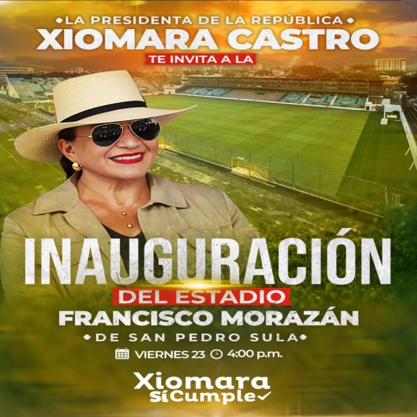 Inauguración Estadio Francisco Morazán 