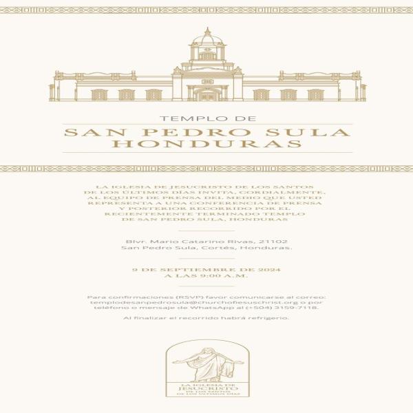 Recorrido por el Templo de la Iglesia se Jesucristo de los Santos de los Últimos Días – SPS 