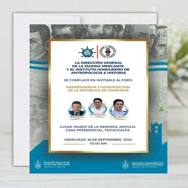 Foro: Independencia y construcción de la República de Honduras 