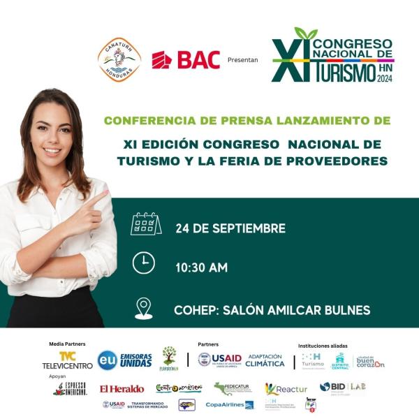 Lanzamiento del Congreso Nacional de Turismo y Feria de Proveedores de CANATURH