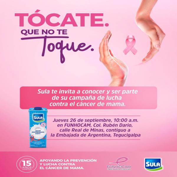 Lanzamiento de la campaña Tócate, que no te Toque