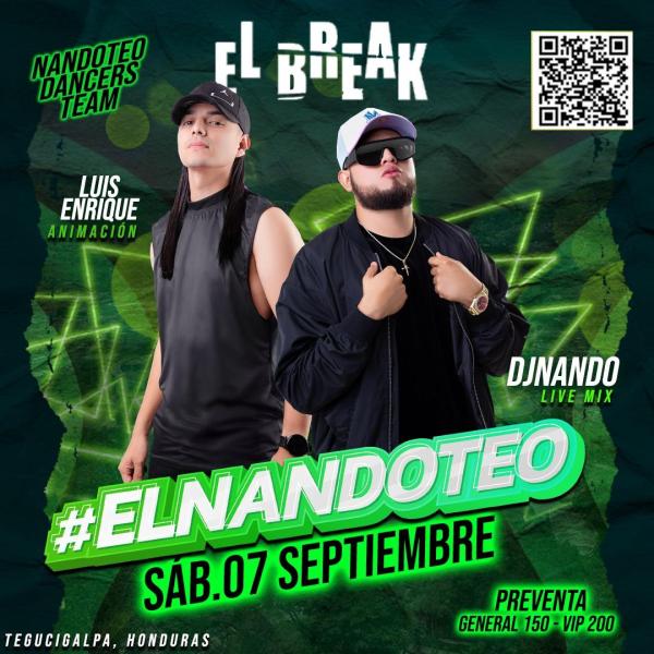 Show del Nandoteo a cargo de DjNando y Luis Enrique