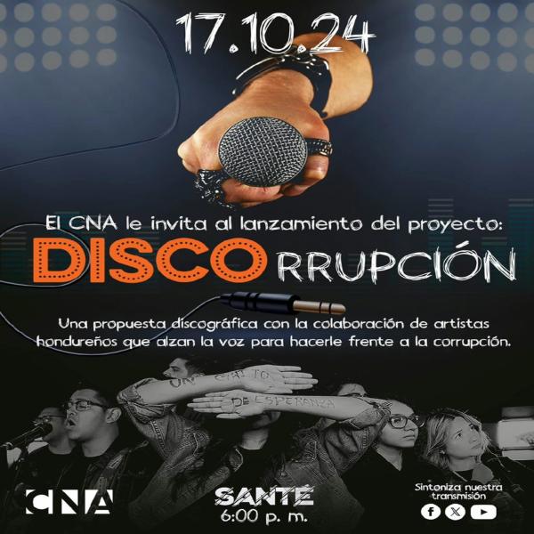 CNA: Lanzamiento del Proyecto: DISCOrrupción 