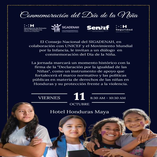 Conmemoración del Día de la Niña 
