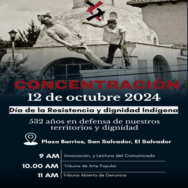 Concentración: Día de la Resistencia y Dignidad Indígena 