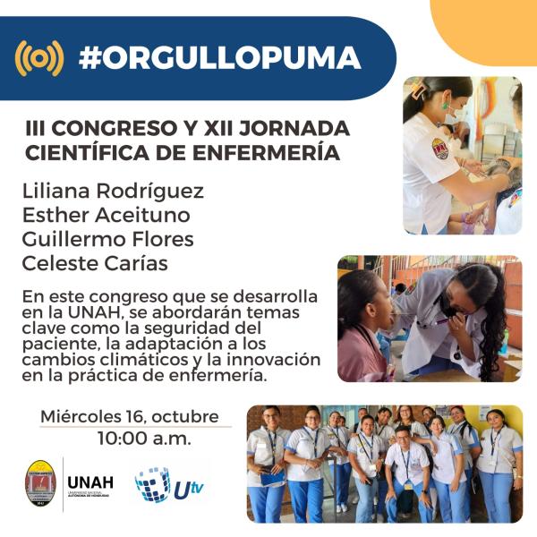 Tercer Congreso y la XII Jornada Científica de Enfermería 