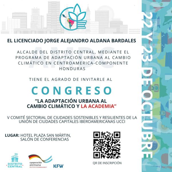 Congreso “Adaptación Urbana al Cambio Climático y la Academia”