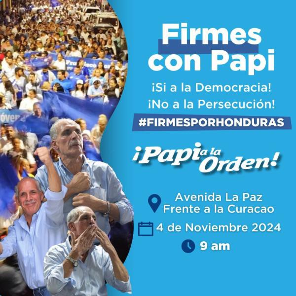 Movilización: Apoyo a Papi a la orden 