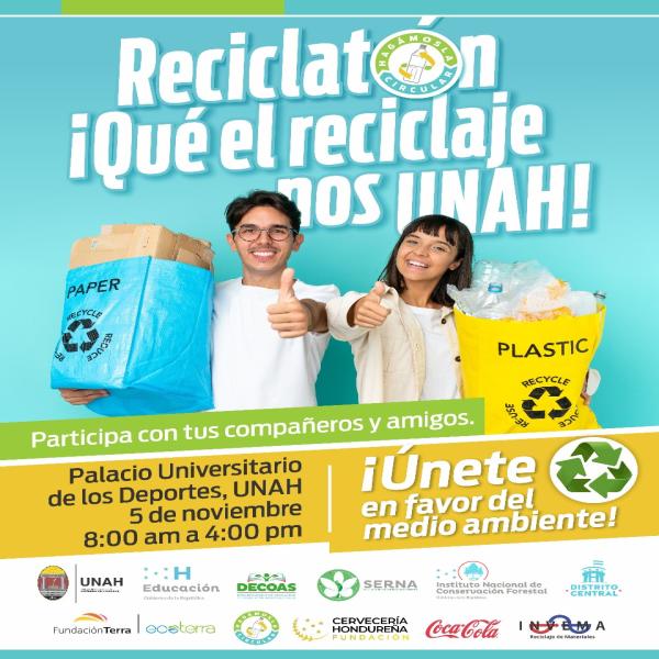 Reciclatón en el Palacio Universitario de los Deportes