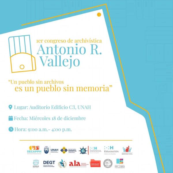 Primer Congreso de Archivistas “Antonio R. Vallejo” 