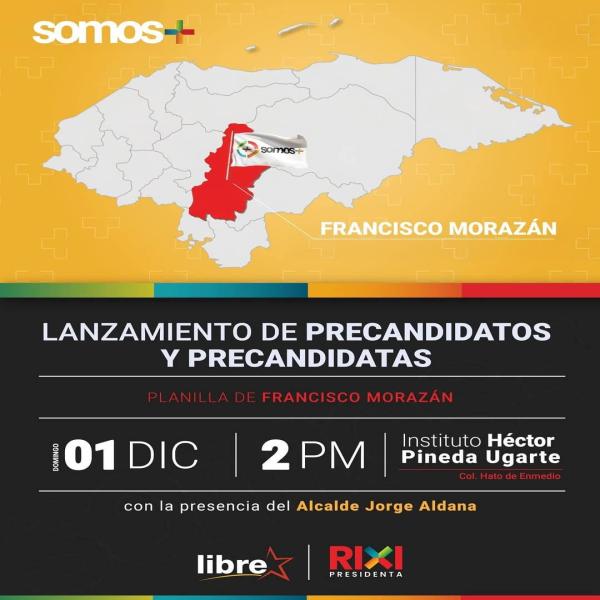 Somos + / Libre: Lanzamiento de precandidatos y precandidatas 