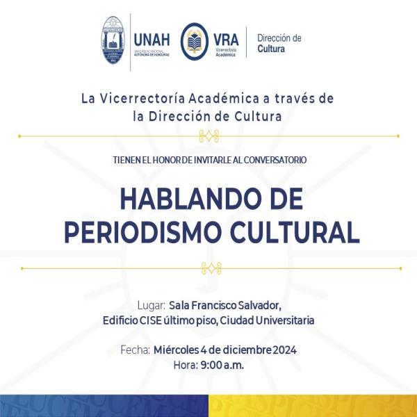 Conservatorio: Hablando de Periodismo Cultural 