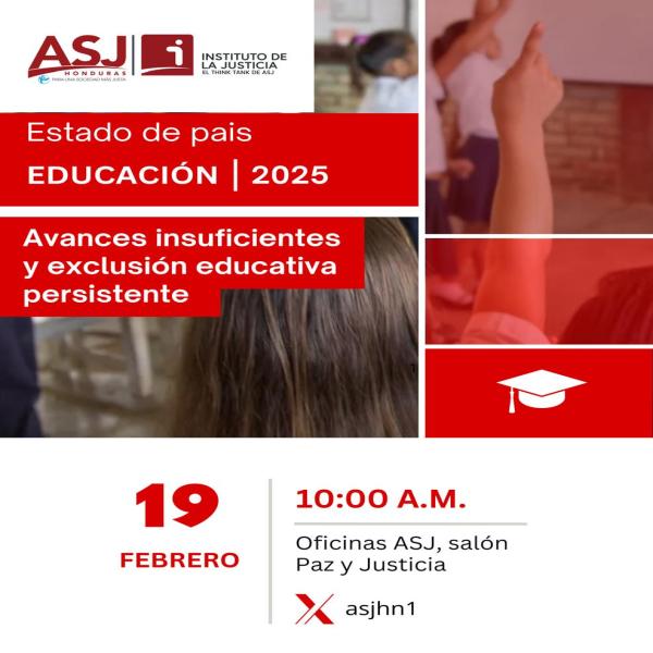 ASJ: Presentación de la primera entrega de la serie “Estado de país: 2025” 