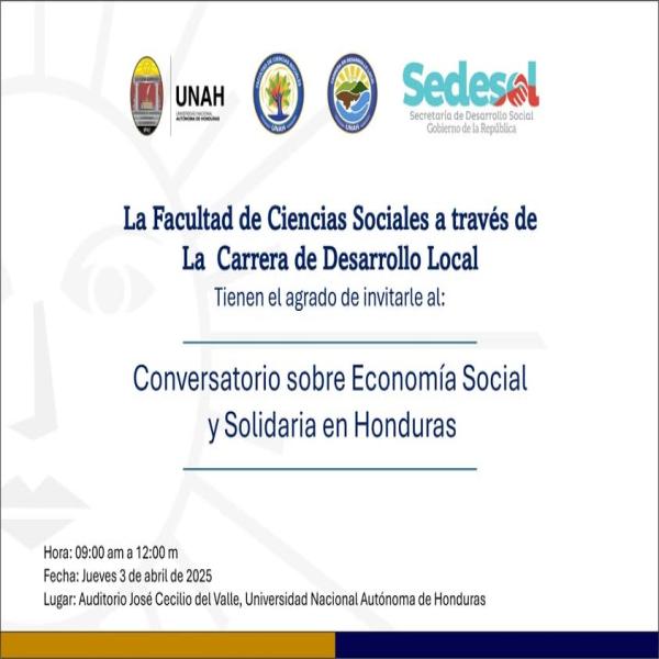 Conversatorio sobre Economía Social y Solidaria en Honduras