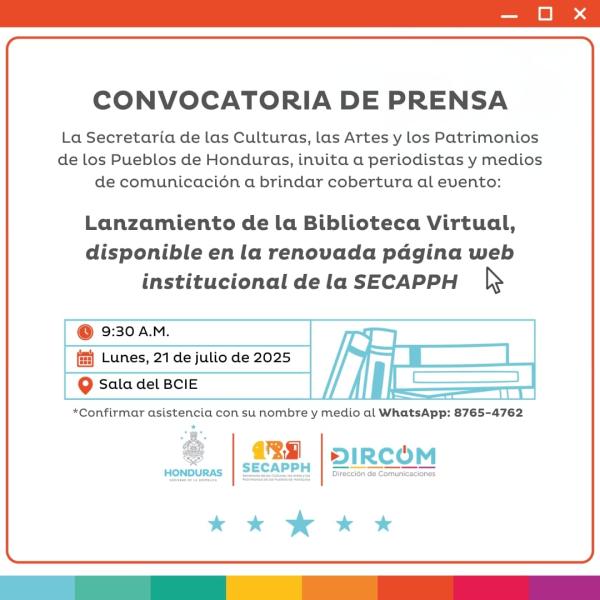 Lanzamiento oficial de la Biblioteca Virtual de la SECAPPH