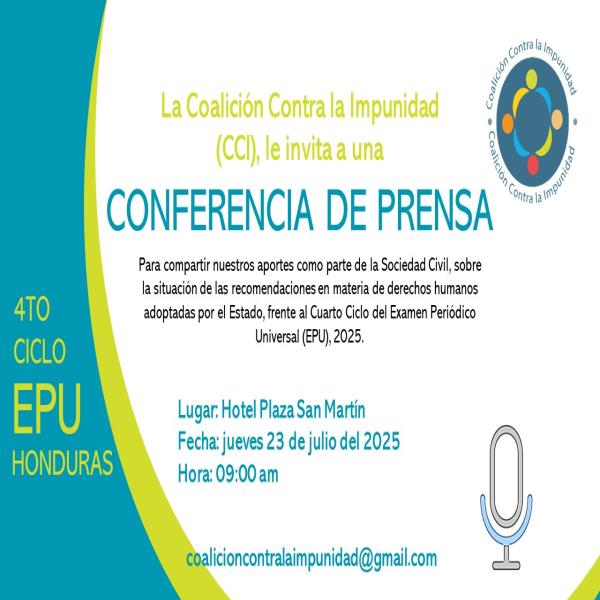 Conferencia: 4to Ciclo EPU Honduras 