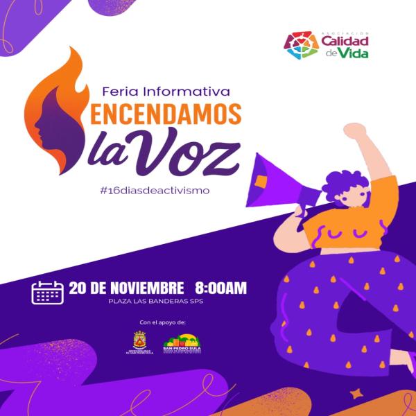  Feria Informativa por los 16 Días de Activismo contra la Violencia hacia las Mujeres