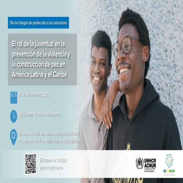 Evento vinculado al GRFPR: El rol de la juventud en la prevención de la violencia y la construcción de Paz